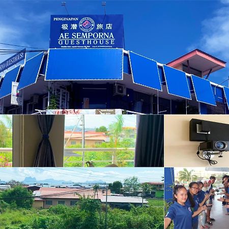 Ae Semporna Guesthouse 极潜旅店 Exteriér fotografie