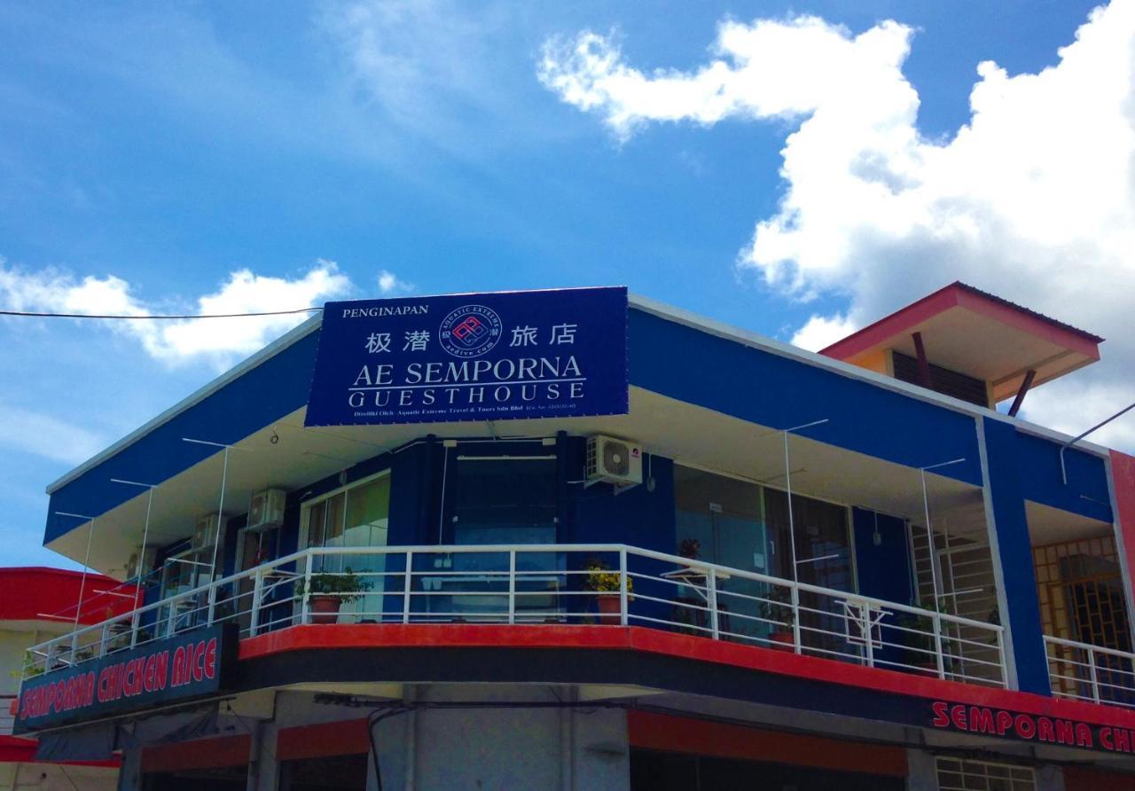 Ae Semporna Guesthouse 极潜旅店 Exteriér fotografie